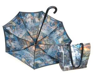 art print umbrella