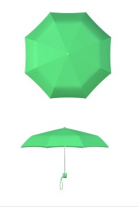 Compact frame lime umbrella