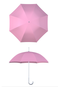 aluminum frame pink umbrella