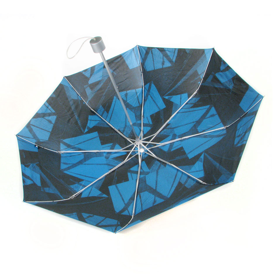 ICA interior print Steel & Fiberglass Compact Umbrella